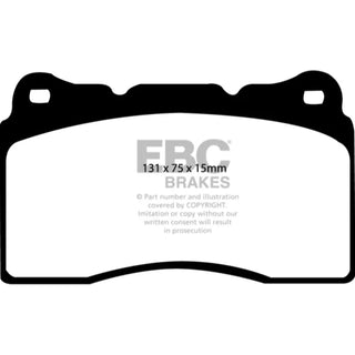 EBC Greenstuff Front Brake Pads: BRZ/FR-S/86/GR86