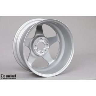 Desmond REGAMASTER / Matte Silver | 16x8 | 4x100 | +35mm Offset