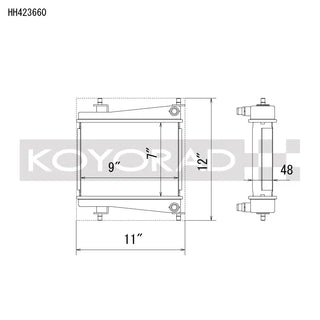 Koyo Radiator: Toyota GR Supra 2020 3.0L Turbo