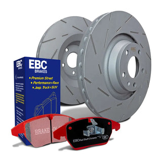 EBC S4 Brake Pads and Rotors Kit (REAR): Toyota GR Supra 2020 - 2026 (w/ 13" Rotors)