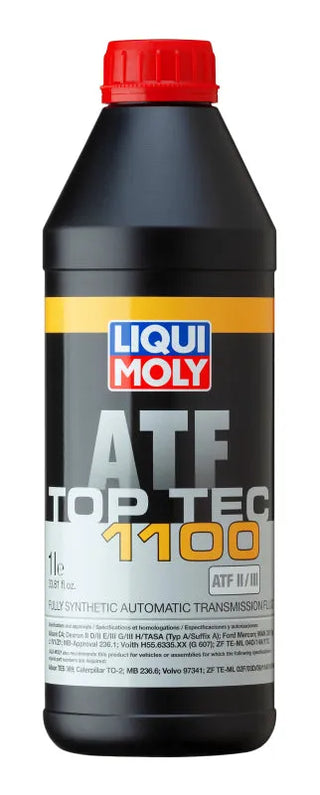 LIQUI MOLY Top Tec ATF 1100: Scion tC (2005 - 2010), Scion xA (2004 - 2006) & Scion xB (2004 - 2006)