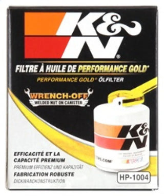 K&N Universal Gold Oil Filter: Fits Most BRZ/86/GR86 Models