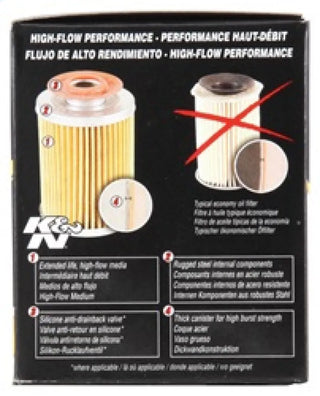 K&N Universal Gold Oil Filter: Fits Most BRZ/86/GR86 Models