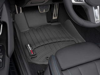 WeatherTech FloorLiner Front Floor Mats (Black): Toyota GR Supra 2020 - 2026