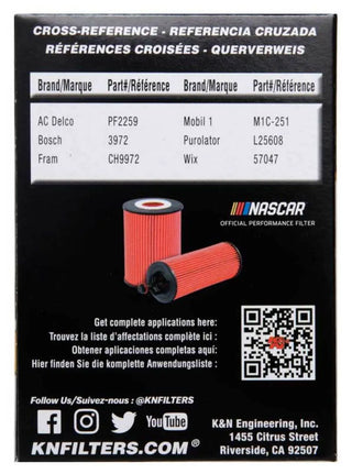 K&N Engineering Oil Filter: Fits Most BRZ/FR-S/86/GR Corolla/Yaris/Scion Models