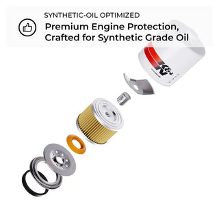 K&N Engineering Wrench-Off Oil Filter: Scion iA 2016