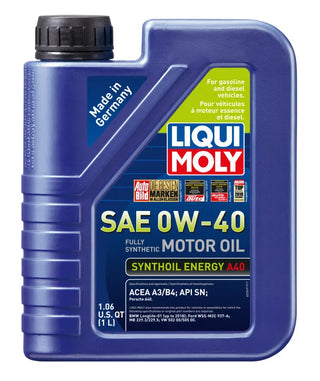 LIQUI MOLY Synthoil Energy A40 Motor Oil SAE 0W40: Fits Most Scion Models