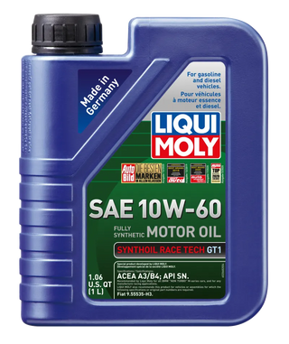 LIQUI MOLY Synthoil Race Tech GT1 Motor Oil SAE 10W60 (2068): Fits Most Scion Models