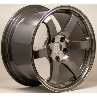 Volk Racing TE37 SAGA SL / Pressed Graphite | 17x9 | 5x114.3 | +21mm Offset