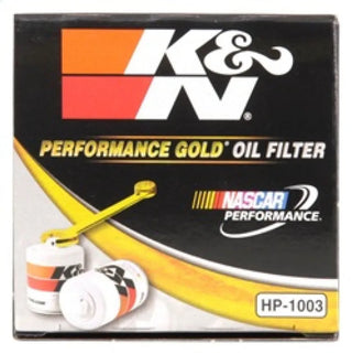 K&N Performance Gold Oil Filter: Fits Most Scion xA/xB/tC & Toyota GR Corolla