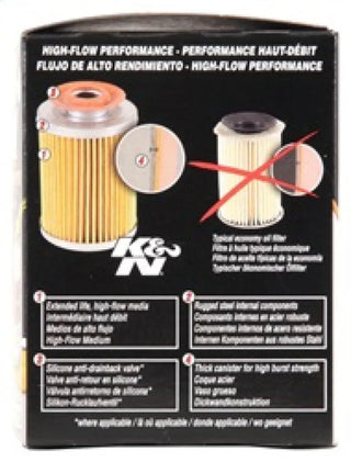 K&N Performance Gold Oil Filter: Fits Most Scion xA/xB/tC & Toyota GR Corolla
