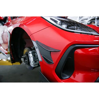 HKS Type-S Front Canards (FRONT): Fits Most BRZ/GR86 Models