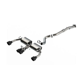 Borla ATAK Cat Back System: 2023 - 2026 Toyota GR Corolla w/ Black Tips