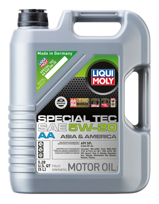 Liqui Moly Special Tec AA 5W20 Motor Oil: Scion tC (07-10), xB (08-15), xD (08-09)