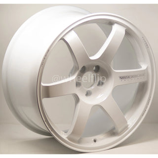 Volk Racing TE37 SAGA S-PLUS / Dash White | 18x9.5 | 5x100 | +43mm Offset