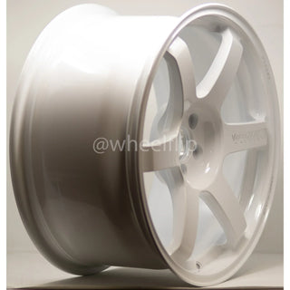 Volk Racing TE37 SAGA S-PLUS / Dash White | 18x9.5 | 5x100 | +43mm Offset