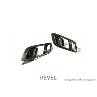 Revel GT Dry Carbon Inner Door Handle Cover: Toyota GR Supra 2020 - 2026 (ZN6) - 2 Pieces