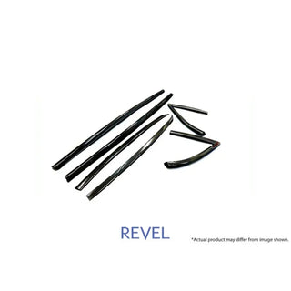 Revel GT Dry Carbon Door Window Moulding Cover: Toyota GR Supra 2020 - 2026 - 6 Pieces