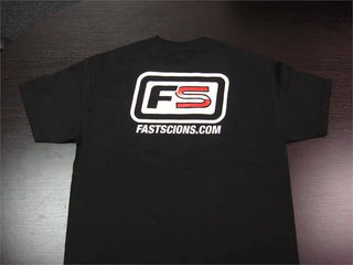 FastScions T-Shirt (Black - Short Sleeve)
