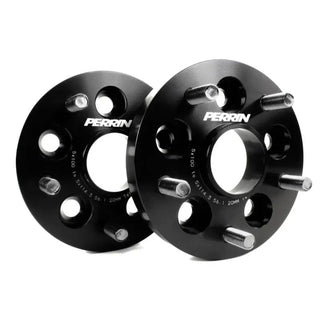 PERRIN Subaru/Toyota/Scion 20mm Wheel Adapter (Bolt-On Type) 5x100 to 5x114.3 w/56mm Hub - Pair