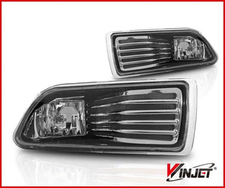 Winjet Fog Lights (Clear w/ Black): Scion tC 2005 - 2010