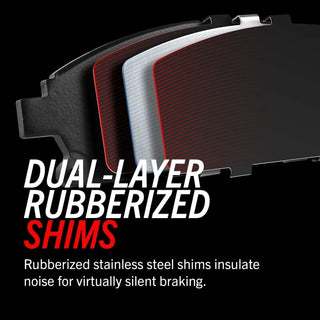 PowerStop Z17 Evolution Ceramic Brake Pads (REAR): Toyota GR Supra 2020 - 2024 w/ Hardware