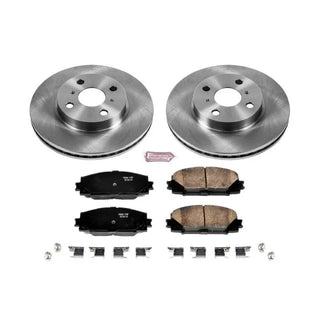 PowerStop Autospecialty Brake Kit (FRONT): Scion iQ 2013