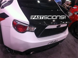 Seibon CSL Carbon Fiber Trunk: Scion FR-S 2013-2016; Toyota 86 2017-2018; Subaru BRZ 2013-2018