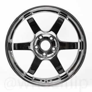Volk Racing TE37 SAGA SL / Chrome Plating | 18x9.5 | 5x114.3 | +22mm Offset