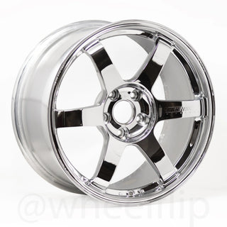 Volk Racing TE37 SAGA S-PLUS / Chrome Plating | 18x9.5 | 5x114.3 | +38mm Offset