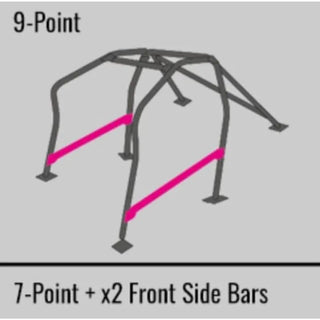 Cusco SFTY21 Roll Cage (FRONT AND REAR): Subaru BRZ (13-20), Toyota 86 (17-20) & Scion FR-S (13-16)