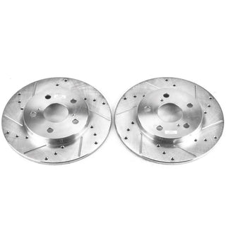PowerStop Evolution Drilled & Slotted Rotors (REAR): Scion xB (08-15) & Scion iM (16)