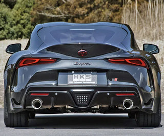 HKS Super Turbo Muffler Urban Matte Edition Exhaust: Toyota GR Supra A90 B58 2020+
