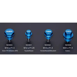 Cusco Neodymium Magnetic Drain Bolt: Scion FR-S (13-16), Subaru BRZ (13-20) & Toyota 86 (17-20)