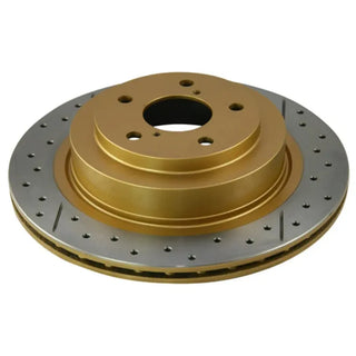 DBA Street Series Rear Rotors: Fits BRZ/86/FR-S Drilled & Slotted 10 Lug