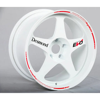 Desmond REGAMASTER / Gloss White | 18x9.5 | 18x10.5 | 5x114.3 | +22mm | +22mm Offset