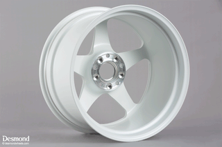 Desmond REGAMASTER / Gloss White | 18x9.5 | 18x10.5 | 5x114.3 | +22mm | +22mm Offset