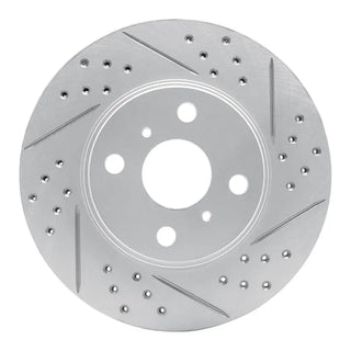 DFC 04-06 Scion Xb Front Right Drilled & Slotted Geoperformance Rotor