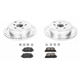 PowerStop Z23 Evolution Sport Brake Kit (REAR): Scion tC 2005 - 2010
