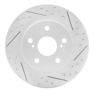 DFC 11-16 Scion Tc Rear Right Drilled & Slotted Geoperformance Rotor