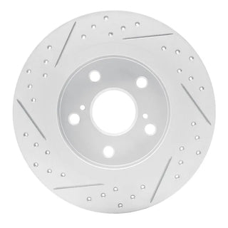 DFC 11-16 Scion Tc Rear Right Drilled & Slotted Geoperformance Rotor