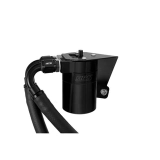 HPS Performance Aluminum Oil Catch Can Kit: Subaru BRZ 2013 - 2020 2.0L FA20D, Black