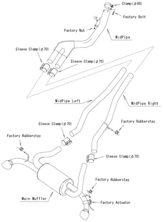 HKS Super Turbo Muffler (Cat-Back): Toyota GR Supra (20+)
