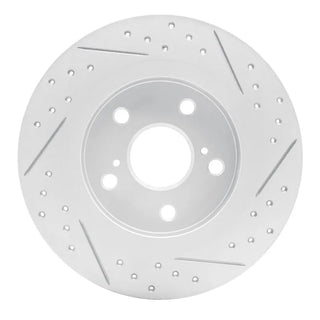 DFC 11-16 Scion Tc Rear Left Drilled & Slotted Geoperformance Rotor