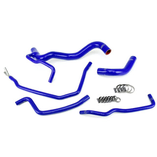 HPS Blue Silicone Radiator Hose 5pcs Complete Kit Coolant Bypass: Scion tC 2011 - 2015