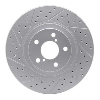 DFC 04-25 Scion Fr-S Front Right Drilled & Slotted Geoperformance Rotor