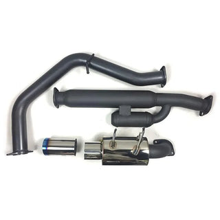 HKS Hi-Power Single Racing Ti-Tip Exhaust: Fits Most FR-S/BRZ/86/GR86 Models