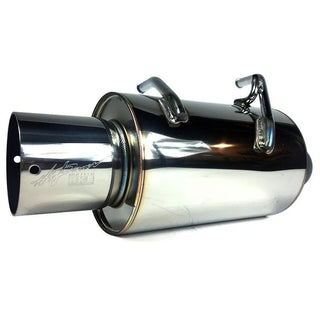 HKS Hi-Power Single Racing Ti-Tip Exhaust: Fits Most FR-S/BRZ/86/GR86 Models