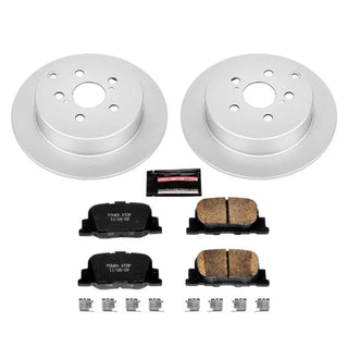 PowerStop Z17 Evolution Geomet Coated Brake Kit (REAR): Scion tC 2005 - 2010