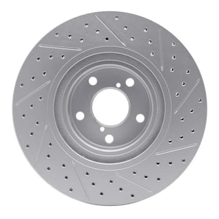 DFC 04-25 Scion FR-S Front Left Drilled & Slotted Geoperformance Rotor